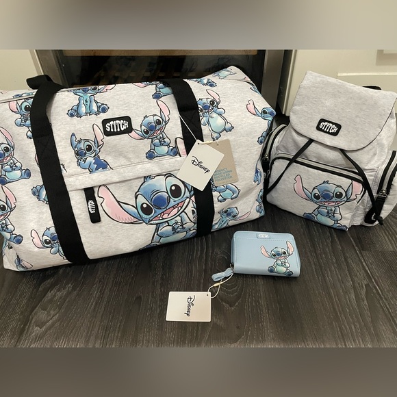 Disney Handbags - NWT Lilo and stitch weekender bag, backpack and wallet